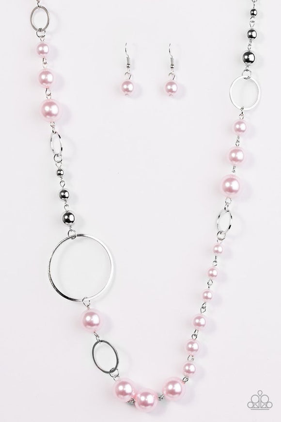 Lady Etiquette - Pink Necklace - Box 7 - Pink