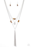 River Rock Rio - Brown Necklace - Box 1 - Brown