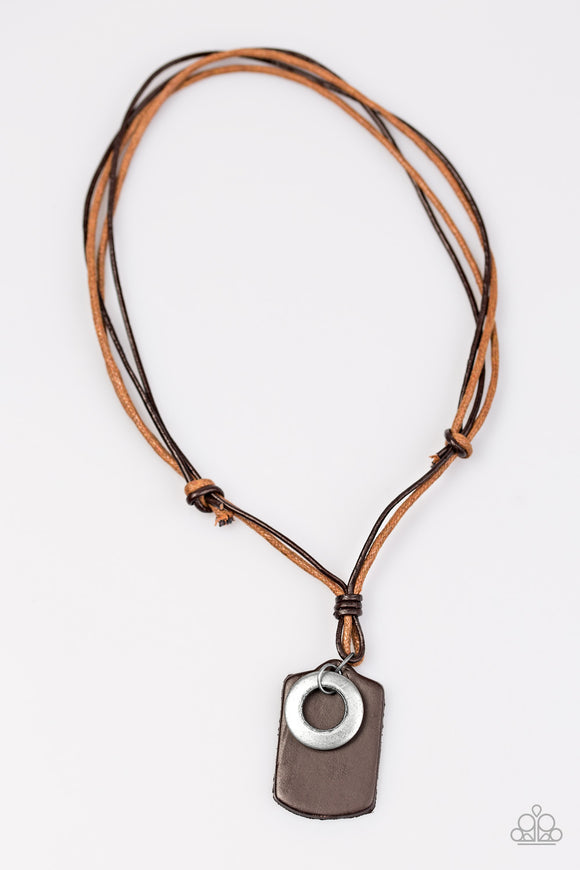 Outdoor Outfitter - Brown Urban Men Necklace