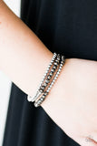 SHEEN One, SHEEN Them All - Silver Bracelet - Stretch Silver Box