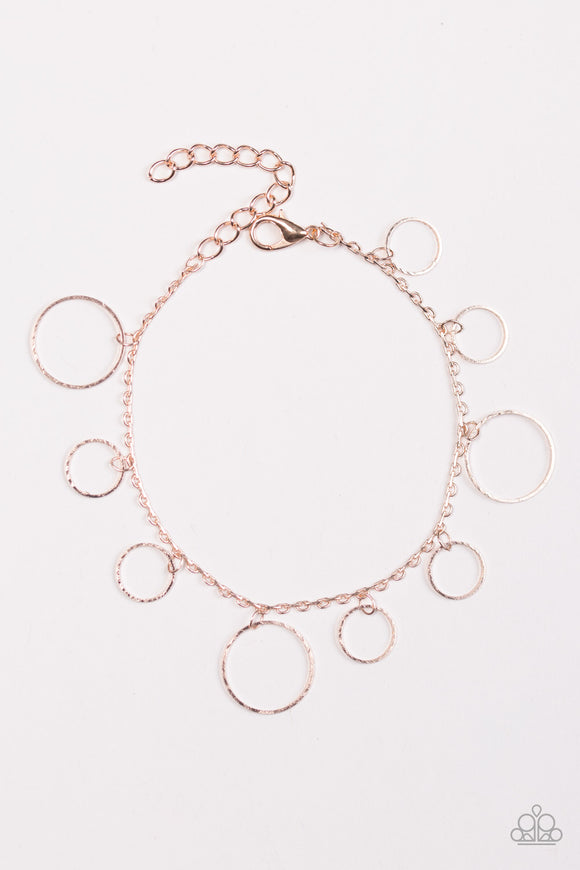 Street Shimmer - Rose Gold Bracelet - Clasp Gold Box