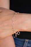 Street Shimmer - Rose Gold Bracelet - Clasp Gold Box