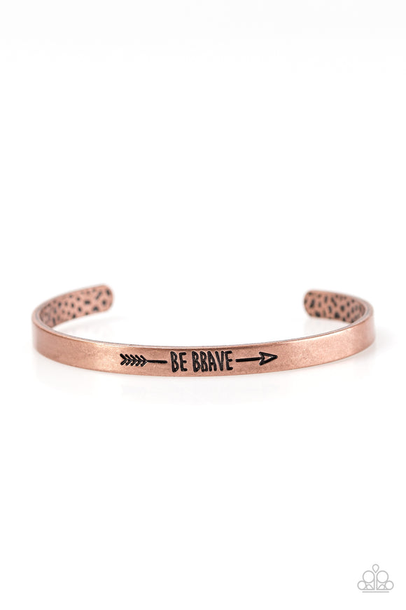 Brave And Bold - Copper Bracelet
