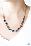 Sparkle Brilliantly - Blue Necklace