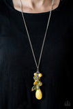 Keepin It Colorful - Yellow Necklace - Box 3 - Yellow