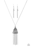 Incan Idol - Silver Necklace - Box 13 - Silver