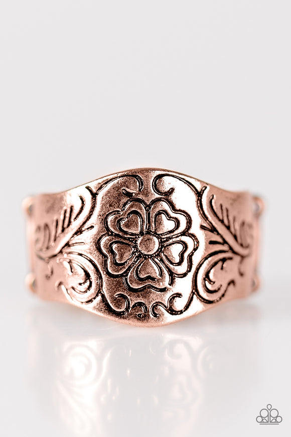 Feeling Flowery - Copper Ring - Box 11