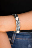 Mayan Majesty - White Stretch Bracelet