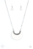 Mesa Moon - White Necklace - Box 8 - White