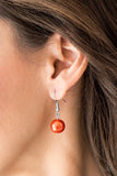Twinkly Typhoon - Orange Necklace - Box 4 - Orange