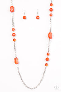 Already Famous - Orange Necklace - Box 4 - Orange