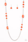 Already Famous - Orange Necklace - Box 4 - Orange