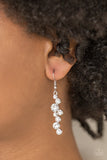 Milky Way Magnificence - White Earring