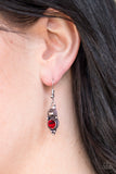 Glittering Grandeur - Red Earring - Box RedE1