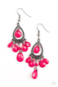 Enjoy The Wild Things - Pink Earring - Box PinkE5