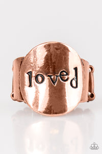 You Deserve Love - Copper Ring - Box 11