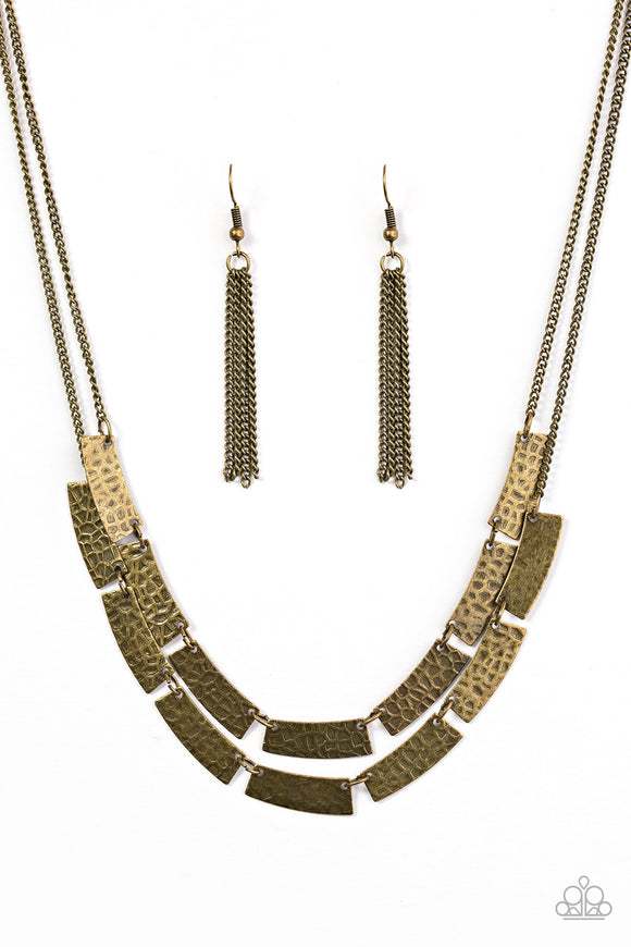 Call Me Cleopatra - Brass Necklace - Box 6 - Brass