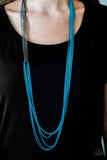 No CHAIN, No Gain - Blue Necklace - Box 2 - Blue