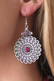 That WHEEL Do - Pink Earring - Box PinkE5