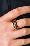 Runways And Rhinestones - Copper Ring - Box 11