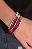 BEAD Street - Red Stretch Bracelet