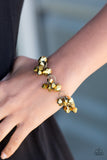 Stop And STAR - Brass Bracelet