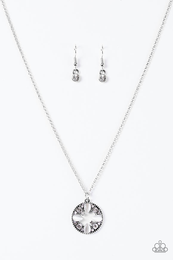 Eyes On The Prize - White Necklace - Box 8 - White