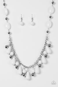 Hue's She? - White Necklace - Box 8 - White