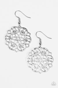 Garden Glam - Silver Earring