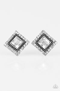 Let Me Entertain You - White Post Earring - Box 2 - White