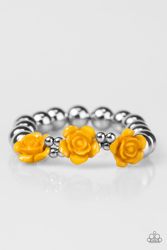 What A FLEUR-t! - Yellow Bracelet