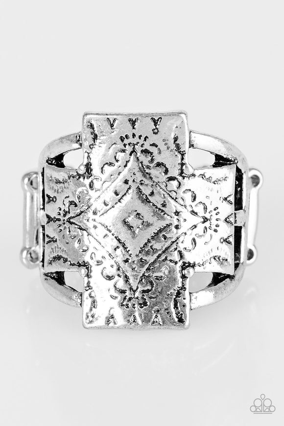 Southwest Shimmer - Silver Ring - Box 12