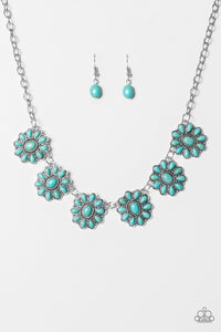 Blooming Dunes - Blue Necklace - Box 4 - Blue