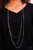 Be In The Glow - Black Necklace - Box 10 - Black