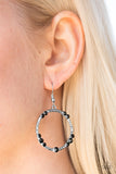 Glitter Gathering - Black Earring