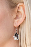 Floral Oasis - Black Earring