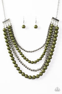 FOUR-ce To Be Reckoned With - Green Necklace - Box 7 - Green