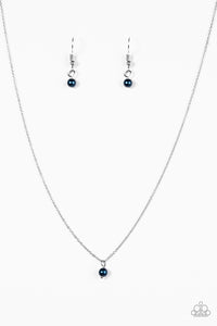 Dainty And Demure - Blue Necklace - Box 4 - Blue