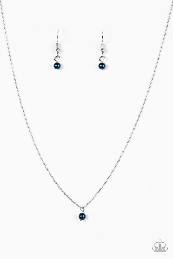 Dainty And Demure - Blue Necklace - Box 4 - Blue