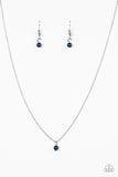 Dainty And Demure - Blue Necklace - Box 4 - Blue