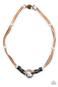Make Yourself at Rome - Brown Urban Necklace