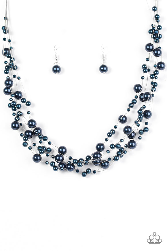 Absolutely Fab-YOU-lous! - Blue Necklace - Box 8 - Blue