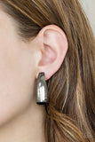 Gypsy Belle - Black  Hoop Earring