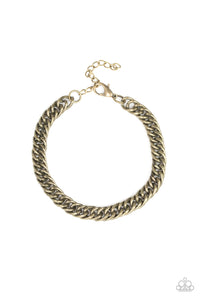 Next Man Up - Brass Chain Bracelet - Men