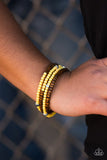 Who Wood Of Thought - Yellow Bracelet