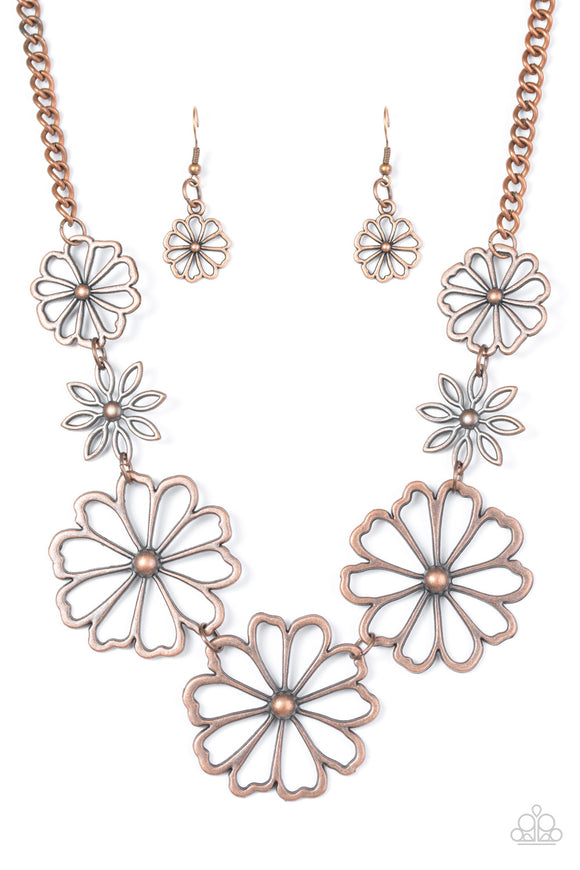 Blooming With Beauty - Copper Necklace - Box 7 - Copper