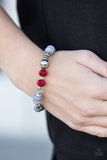 Royal Riviera - Red Stretch Bracelet