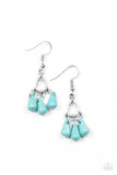 Tropical Winds - Blue Earrings