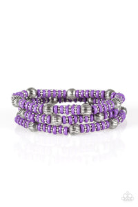 Barcelona Ball - Purple Bracelet