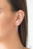 Colorful Cadence - Purple Necklace - Box 4 - Purple